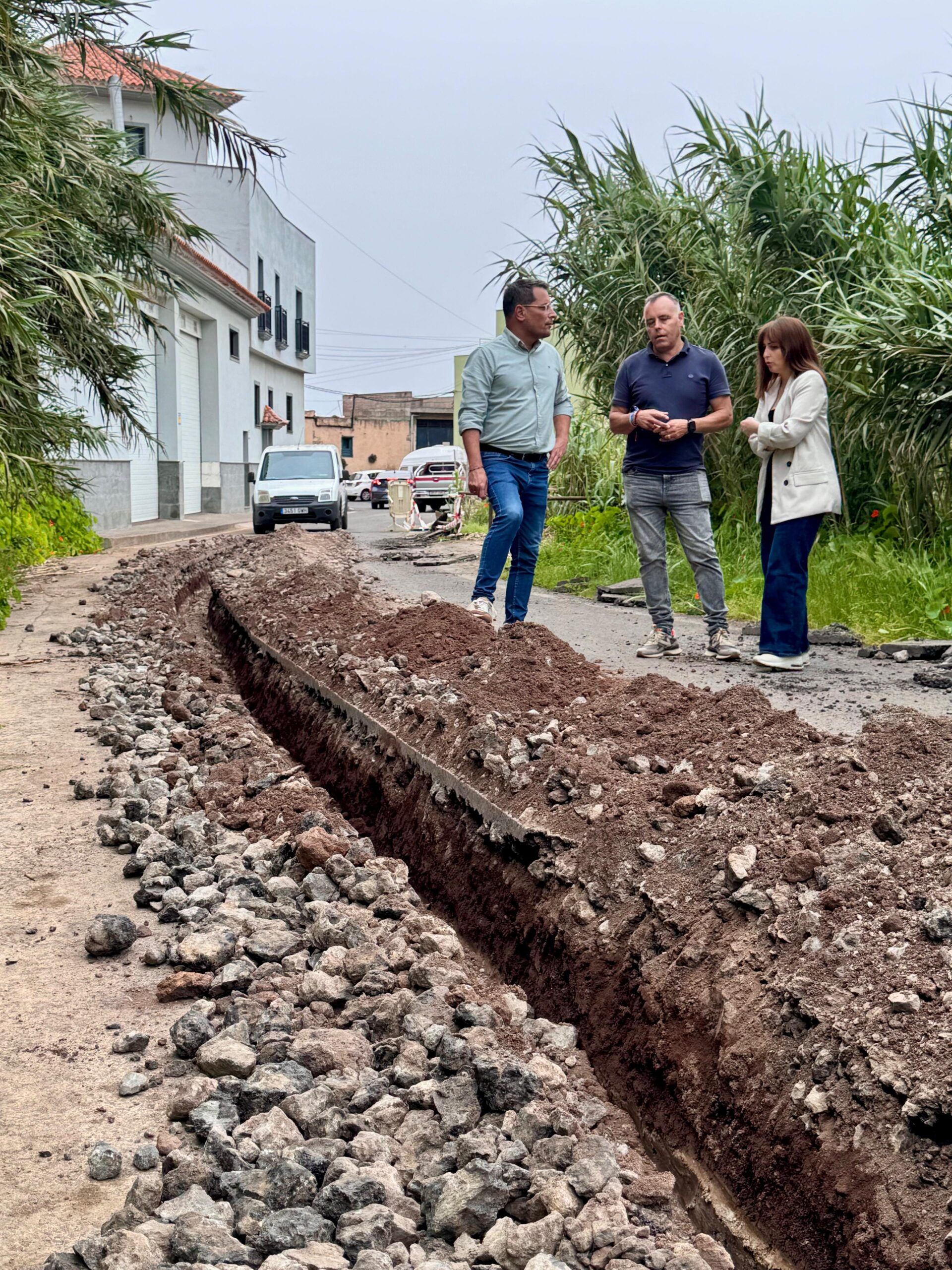 Los Realejos destina 354.000 euros a reparar la Carretera de La Corona en Icod el Alto
