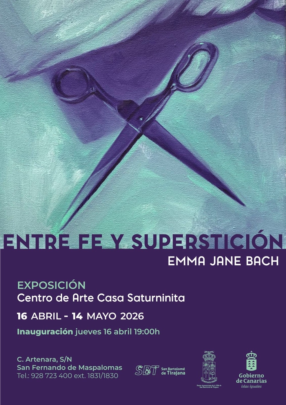 Emma Jane Bach expone ‘Entre fe y superstición’ en Casa Saturninita