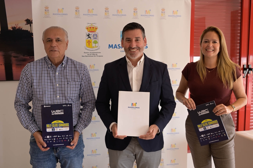 San Bartolomé de Tirajana patrocina el Rally Islas Canarias – Rally de España WRC 2026