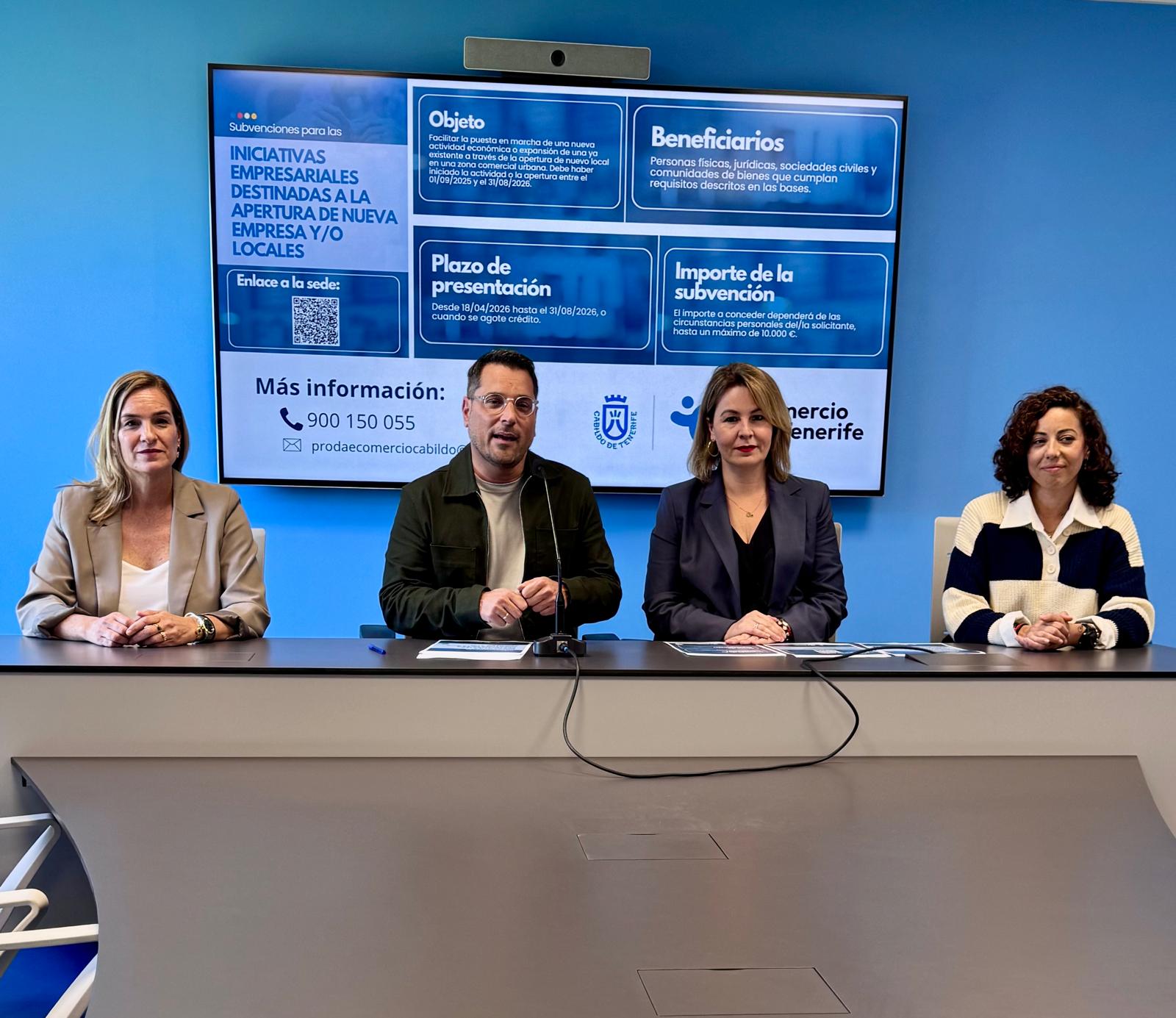 Ayudas de hasta 10.000 euros del Cabildo de Tenerife para abrir un negocio: plazo hasta agosto