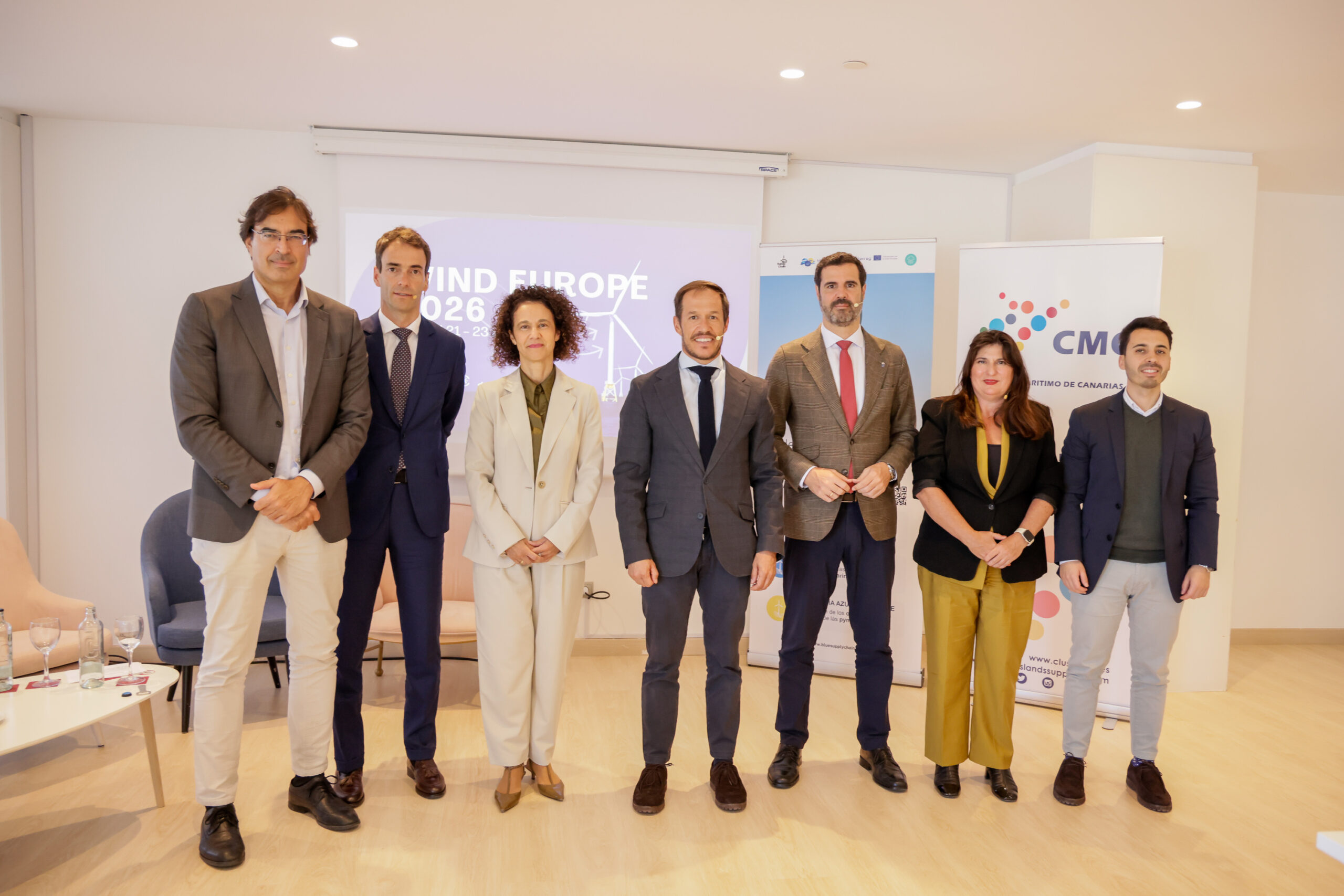 Canarias lleva a WindEurope el parque eólico marino piloto de 250 MW frente a Gran Canaria