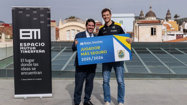 Mutua Tinerfeña elige a Tim Abromaitis como 'Jugador más Seguro' 25-26