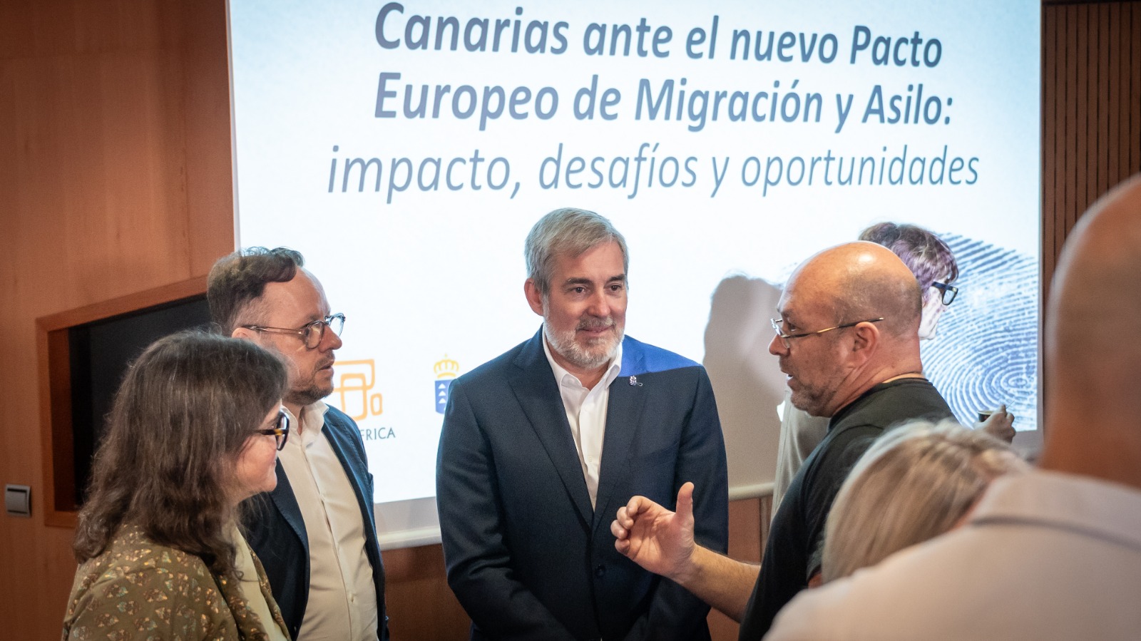 Clavijo advierte: el Pacto Migratorio europeo puede convertir a Canarias en un «agujero negro» de derechos