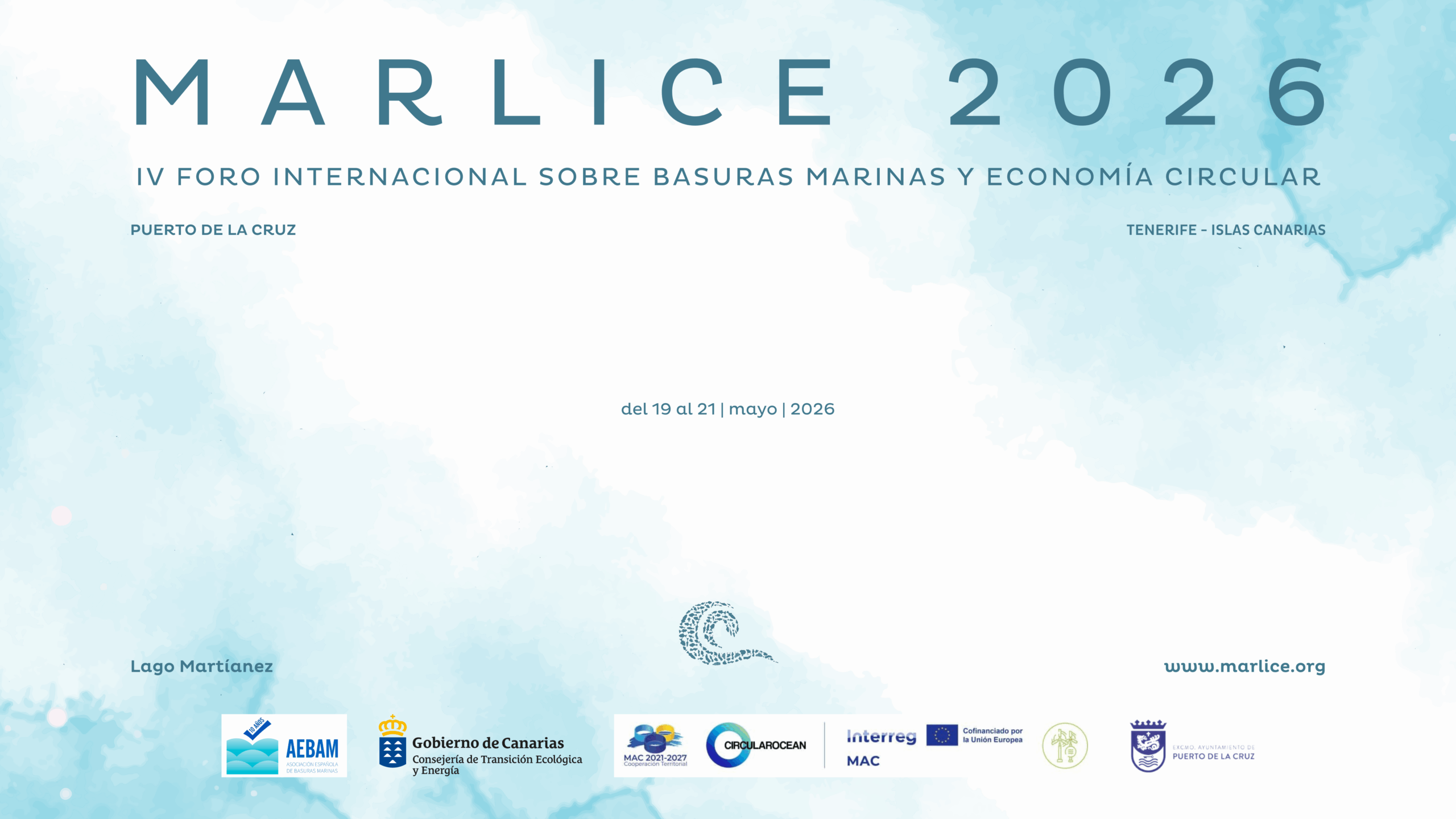 Puerto de la Cruz acoge el IV Foro MARLICE 2026 sobre basuras marinas y economía circular