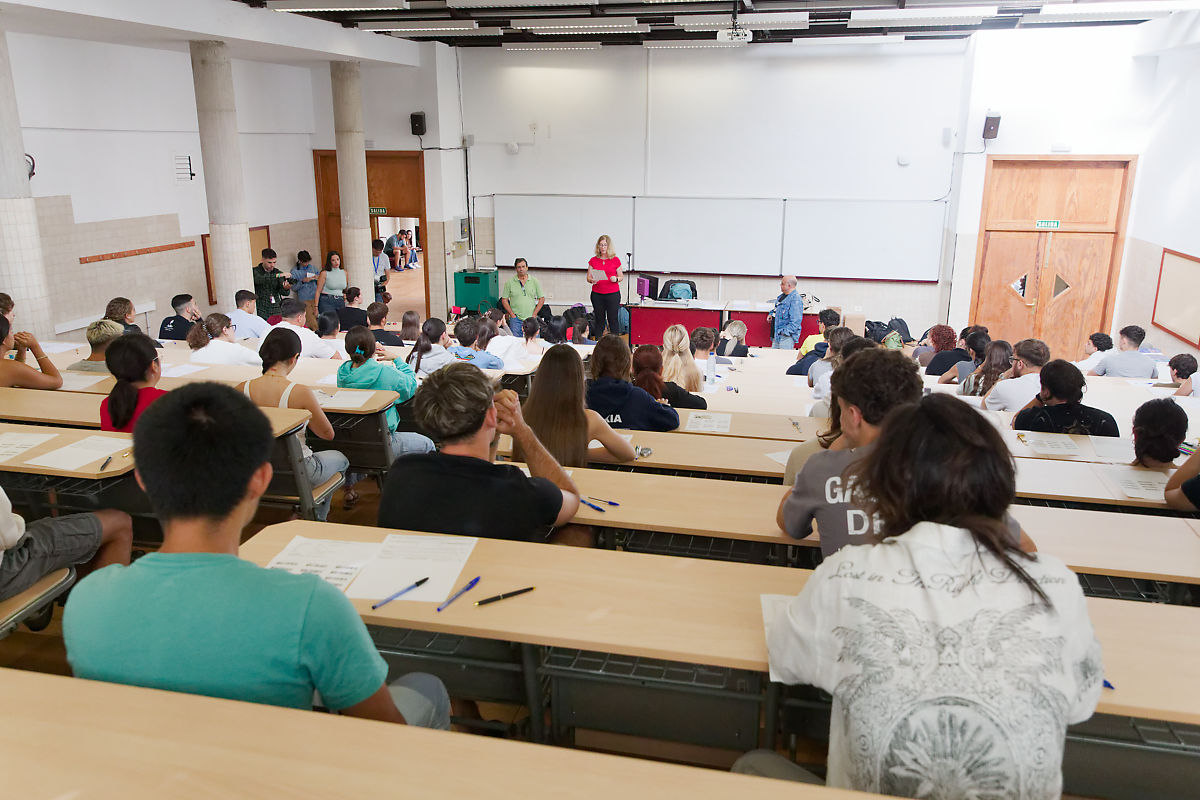 La PAU arranca en Tenerife con 5.400 alumnos y nuevas sedes en Puerto de la Cruz y Los Llanos