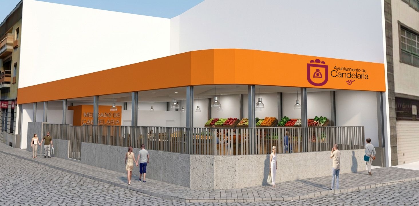 Candelaria reforma el Mercado del Agricultor por 671.000 euros y lo traslada hasta octubre