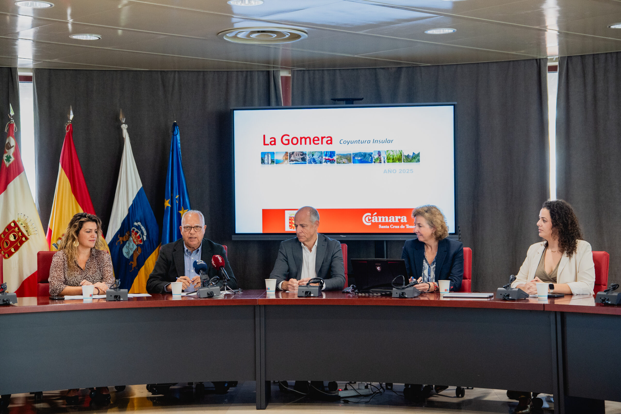 La Cámara de Tenerife apoya bonificar el 60% del IRPF en La Gomera, La Palma y El Hierro