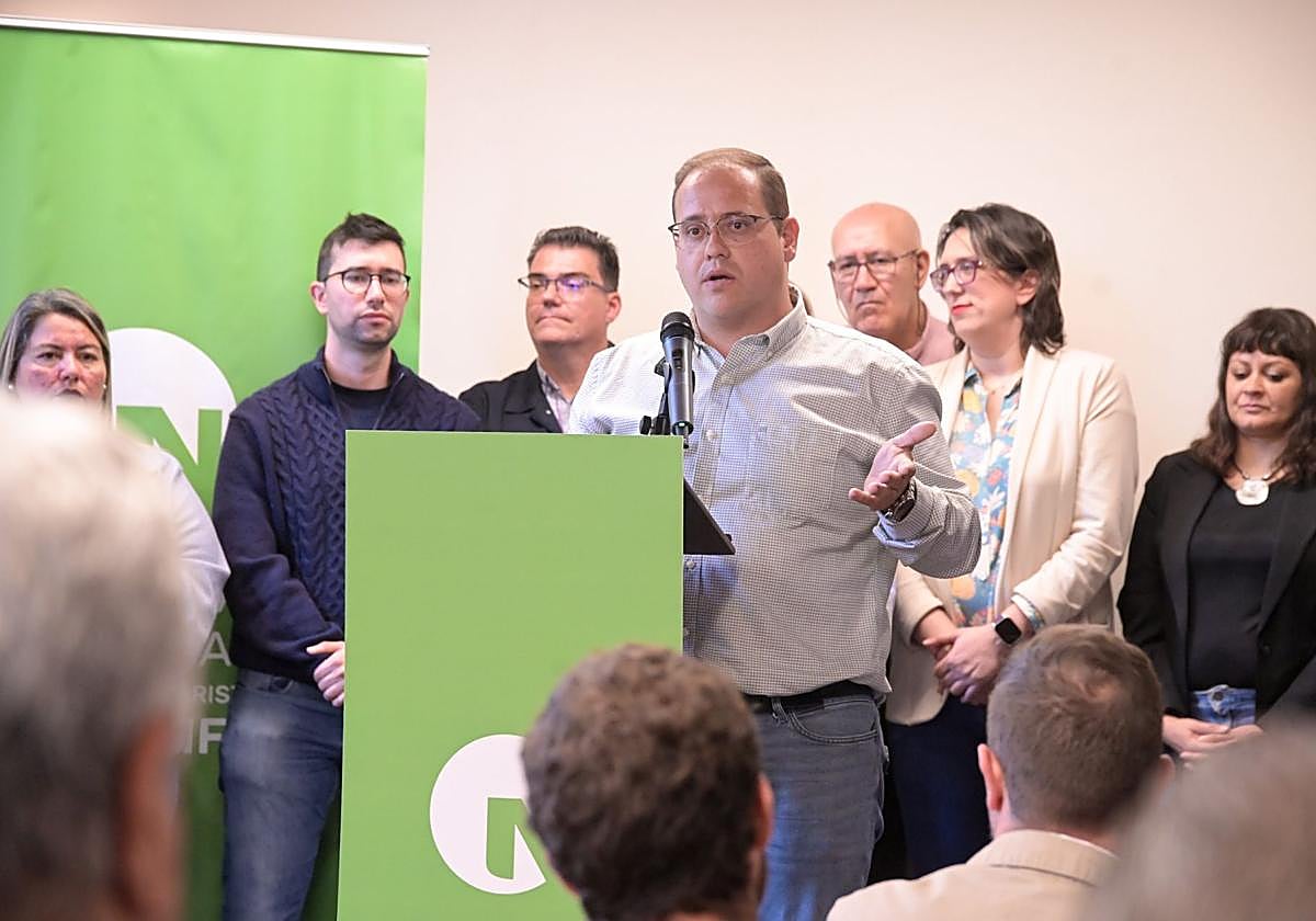 Nueva Canarias estrena dirección en Tenerife: Fajardo promete sacar a la isla del colapso