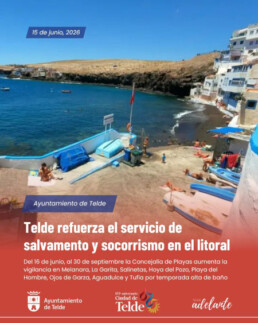 Telde despliega 19 socorristas en cinco playas del 16 de junio al 30 de septiembre