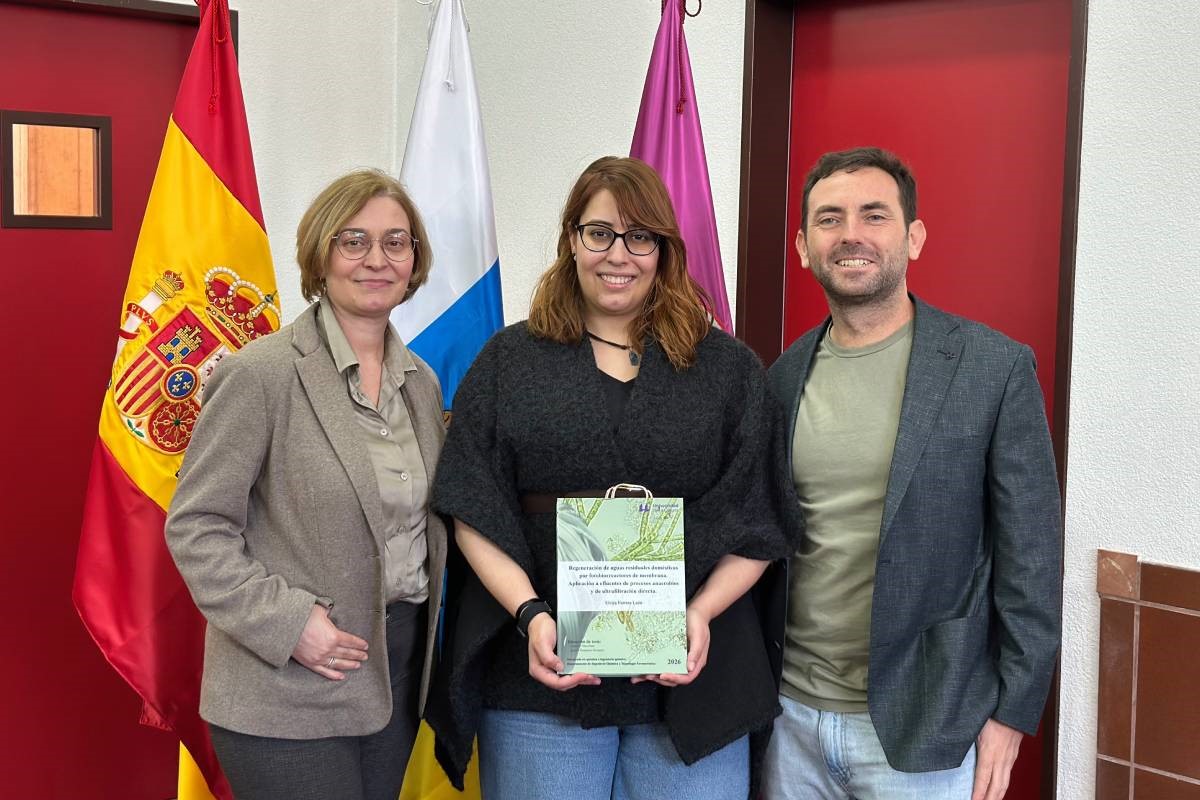 Una tesis de la ULL propone convertir las depuradoras de Tenerife en biofactorías de agua, biogás y fertilizante